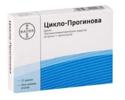 ЦИКЛО ПРОГИНОВА таблетки N21