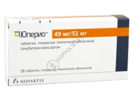 ЮПЕРИО таблетки 49мг/51мг N28