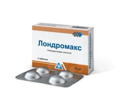 ЛОНДРОМАКС таблетки 70мг N4