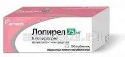 ЛОПИРЕЛ 0,075 таблетки N100