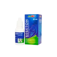 BEBETON ichga qabul qilish uchun tomchilar 40 mg/ml+1 mg/ml