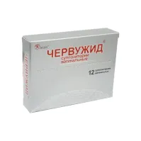 ЧЕРВУЖИД суппозитории N12