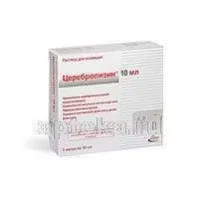 ЦЕРЕБРОЛИЗИН раствор 10мл N5