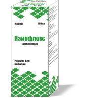 ИЗИОФЛОКС раствор для инфузий 100мл 2мг/мл