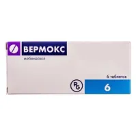 ВЕРМОКС таблетки 100мг N6