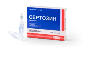 СЕРТОЗИН раствор для инъекций 500мг/4мл N5