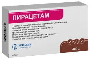 PIRASETAM tabletkalari 400mg N60