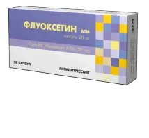 FLUOKSETIN ATM kapsulalar  20mg N20