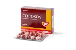 СЕРТОХОЛ капсулы 300мг N20