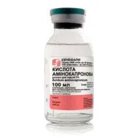 AMINOKAPRONOVAYA KISLOTA eritma 2ml 50mg/ml N10