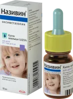 НАЗИВИН капли назальные 0.025%