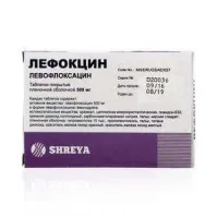 ЛЕФОКЦИН 0,5 таблетки N10