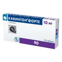КАВИНТОН ФОРТЕ таблетки 10мг N90