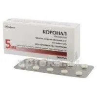 КОРОНАЛ 0,005 таблетки N30