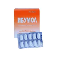 ИБУМОЛ таблетки 400мг/325мг N100