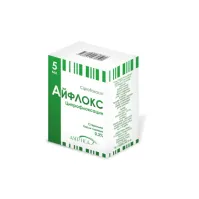 АЙФЛОКС капли глазные 5мл 0,15%