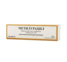METILURASIL maz 25g 10%