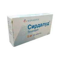 СИРДАЛУД таблетки 4мг N30