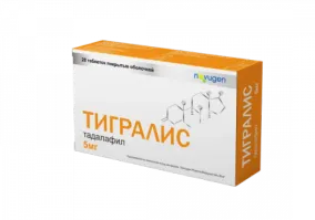 ТИГРАЛИС таблетки 5мг N28