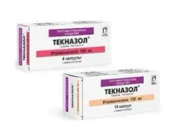 ТЕКНАЗОЛ капсулы N4
