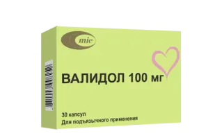 ВАЛИДОЛ капсулы 100мг N30