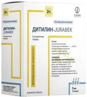 ДИТИЛИН ЖУРАБЕК раствор для инъекций 5мл 2% N10