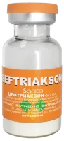 ЦЕФТРИАКСОН SANITA порошок 1,0г N1