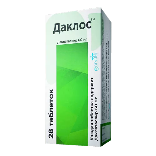 ДАКЛОС таблетки цена в Ташкенте, инструкция по применению, состав и отзывы  на Med24